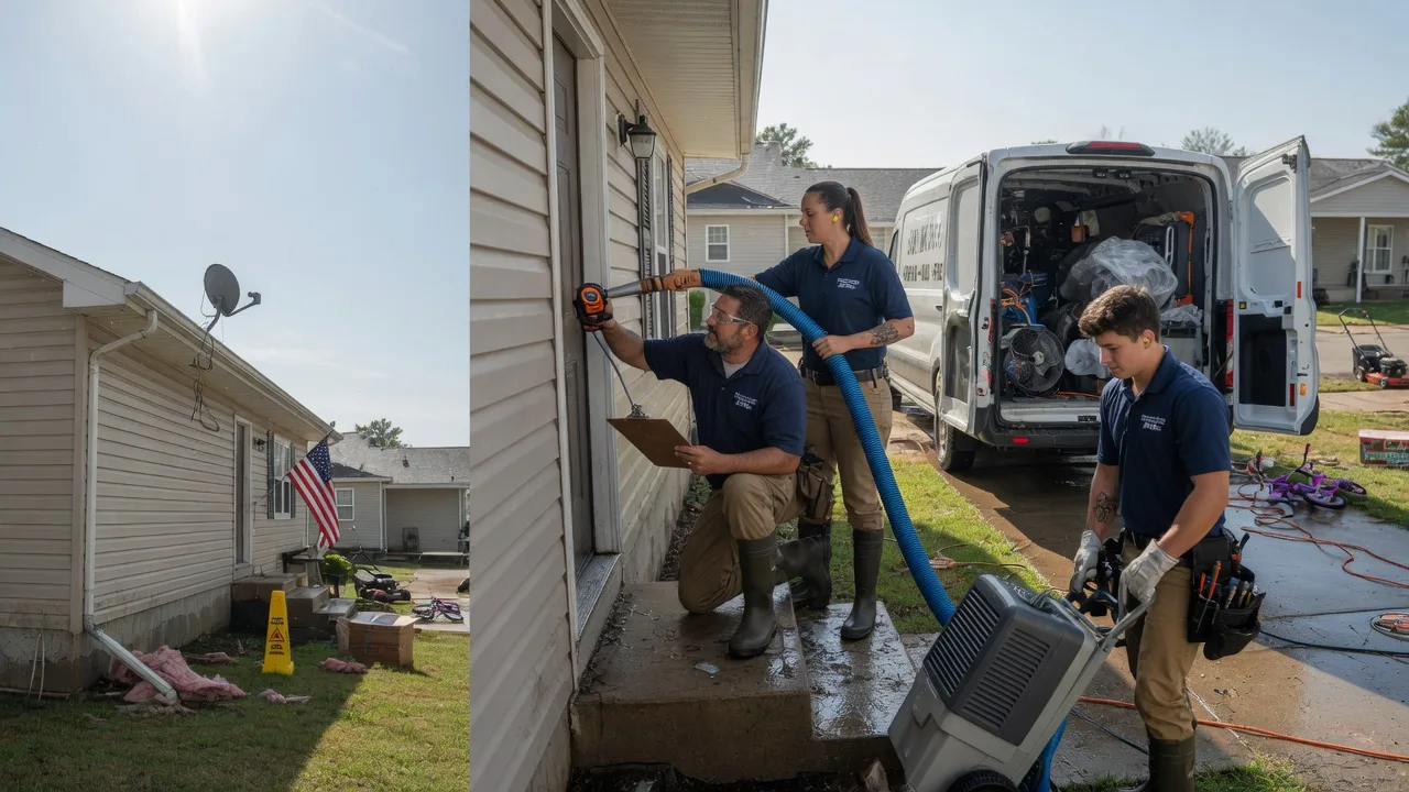 Ceiling Water Damage Restoration in Greensburg, IN near me