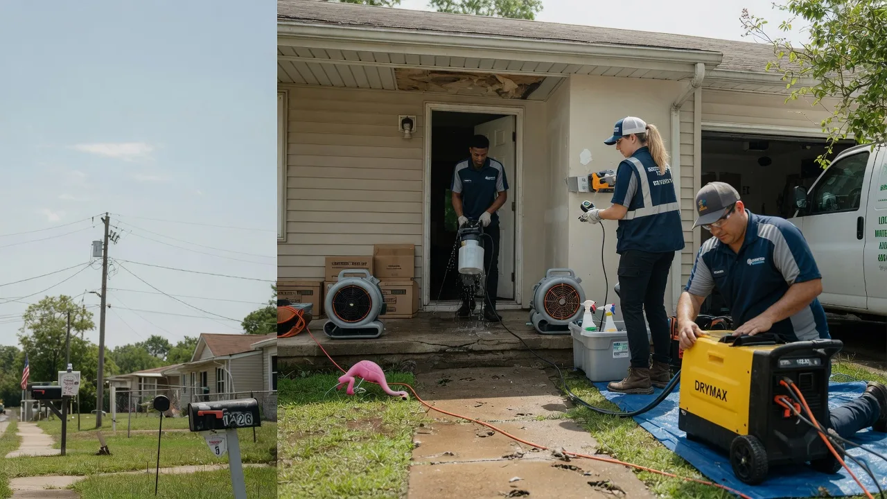 Storm Damage Water Removal in Greensburg, IN near me
